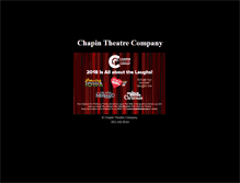 Tablet Screenshot of chapintheatre.org